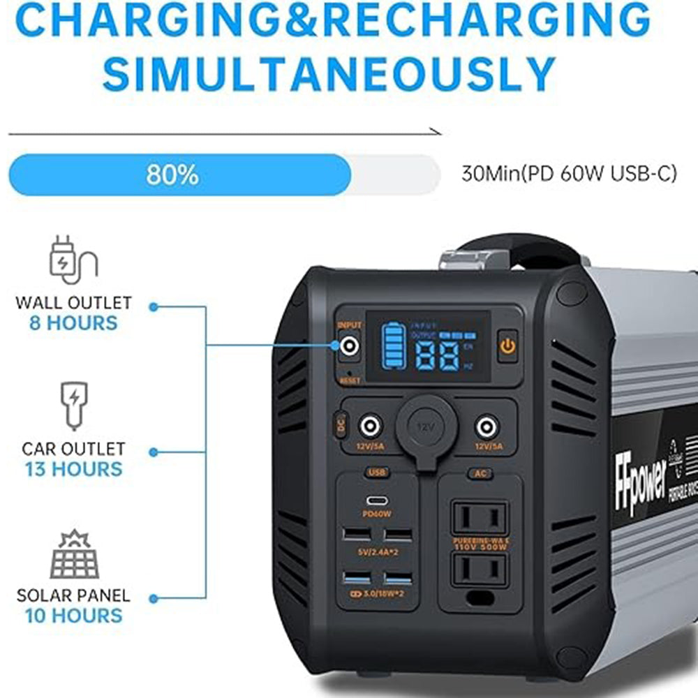 FFpower CN505 Portable Power Station 500W